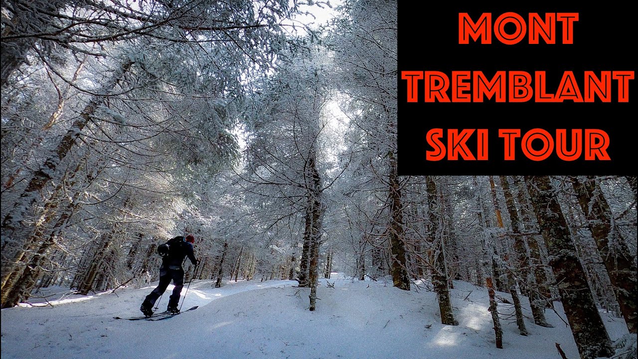 Mont Tremblant Alpine Touring || Johannsen Peak \\ Quebec Ski Touring and Splitboarding