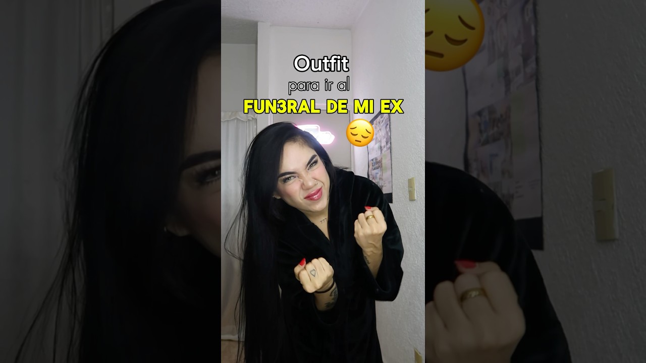 Outfit para el Fun3ral de mi ex⚰️😱  #Chismesito #ChismesitoFashion #storytime #FranshescaMichelle