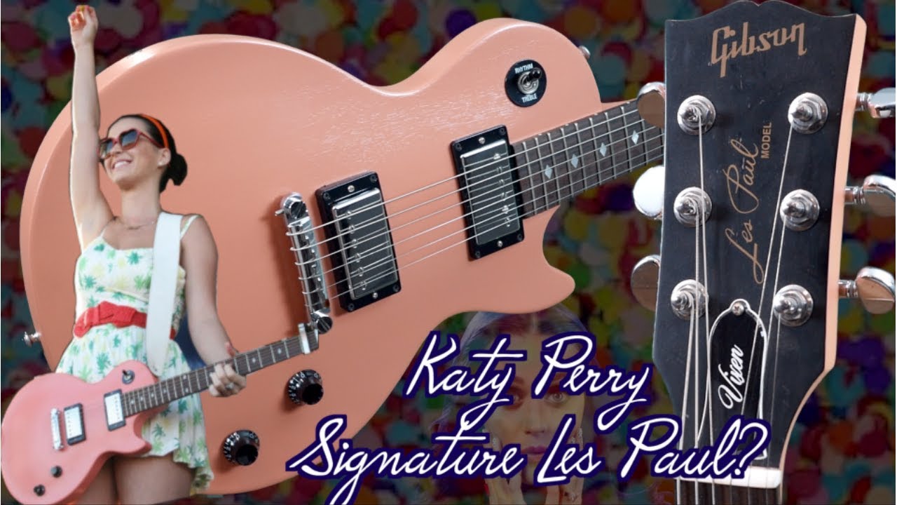 Did Katy Perry Get a Signature Les Paul?!? | Gibson LP Vixen Coral Pink 2006 | Review + Demo