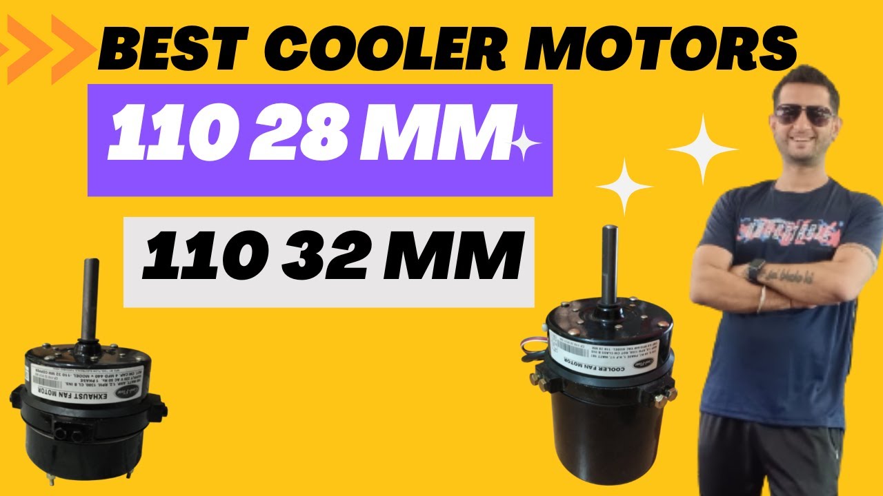 The Cooler Motor - 110 28 mm and 110 32 mm 3 Speed kit | Cool Flow Electricals