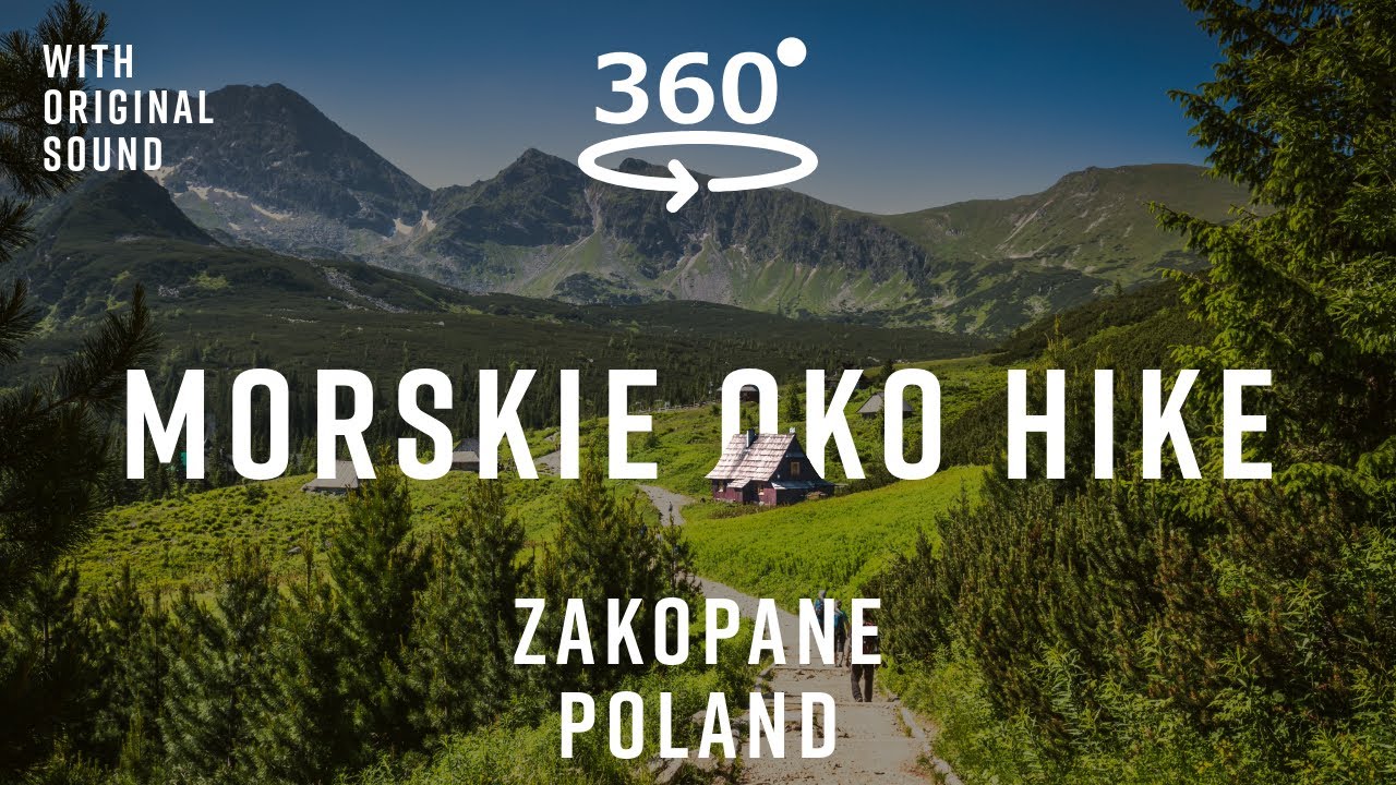 Morskie Oko Hiking Trail – Zakopane, Poland 🇵🇱 | 360° Walk to the Lake | Original Sound