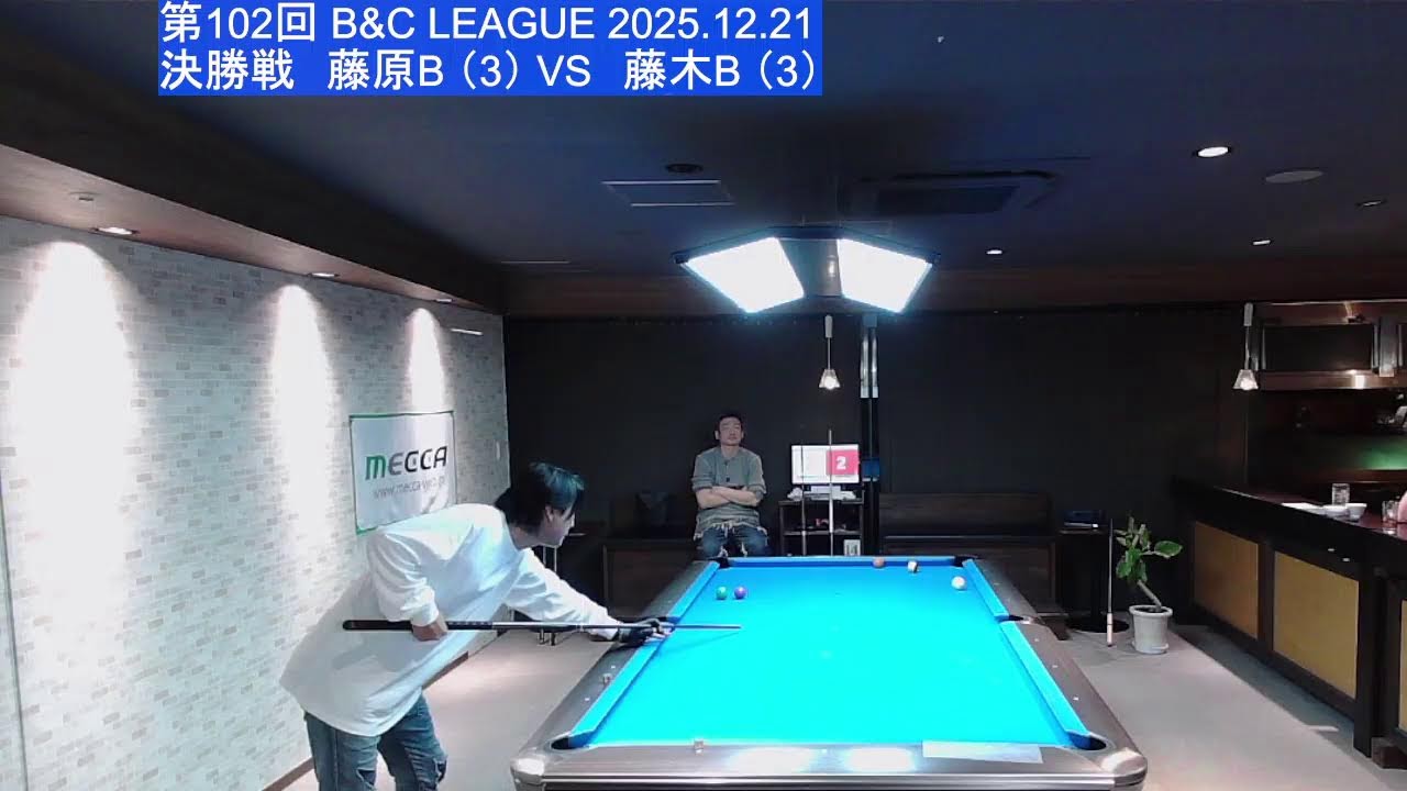 B&C League（第102回） 2025.12.21 決勝戦