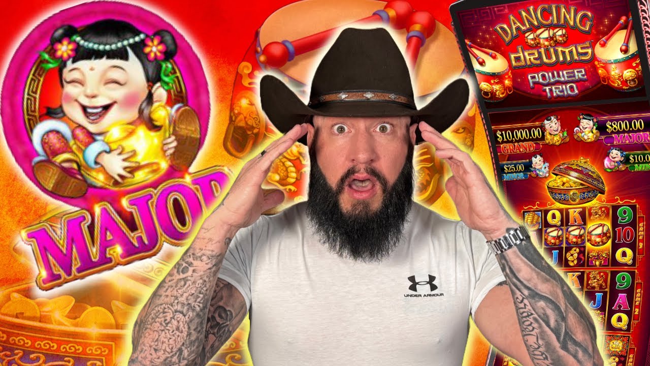MAJOR WIN! ⭐️ on Dancing Drums Power Trio 🎰 Can this slot keep paying?