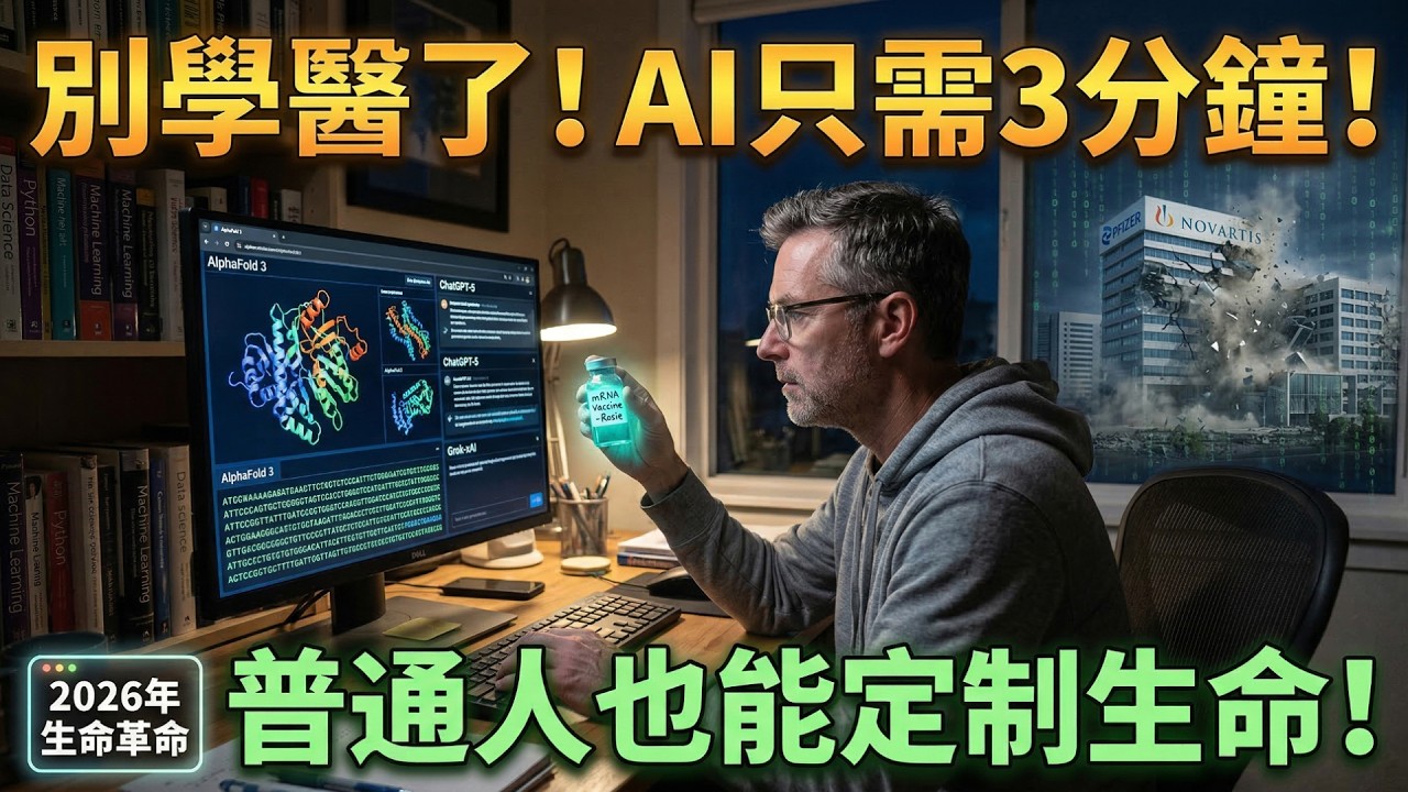 2026 年最恐怖的真相：當生命變成程式碼，這份「數據」將決定你能活多久！😱📊