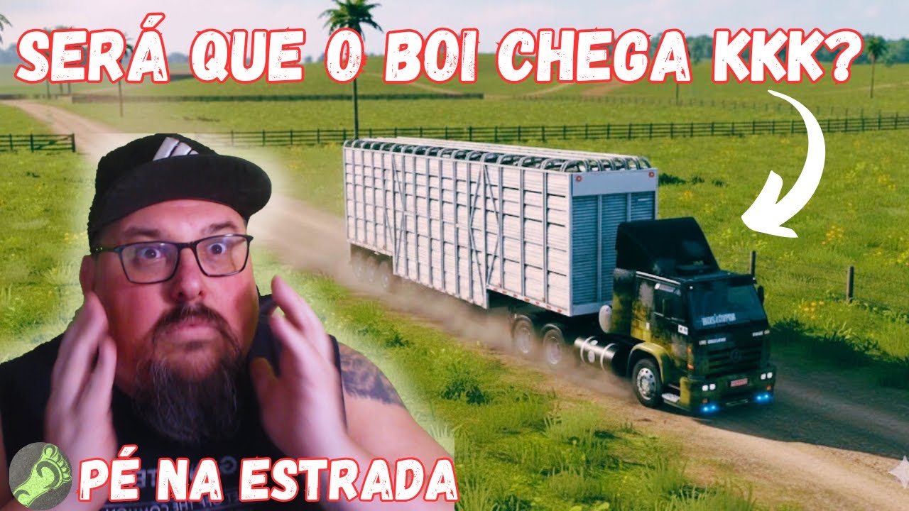 SERÁ QUE O BOI CHEGOU? Viagem de Boiadeiro no ETS2 (Apiaí p/ Tamandaré)