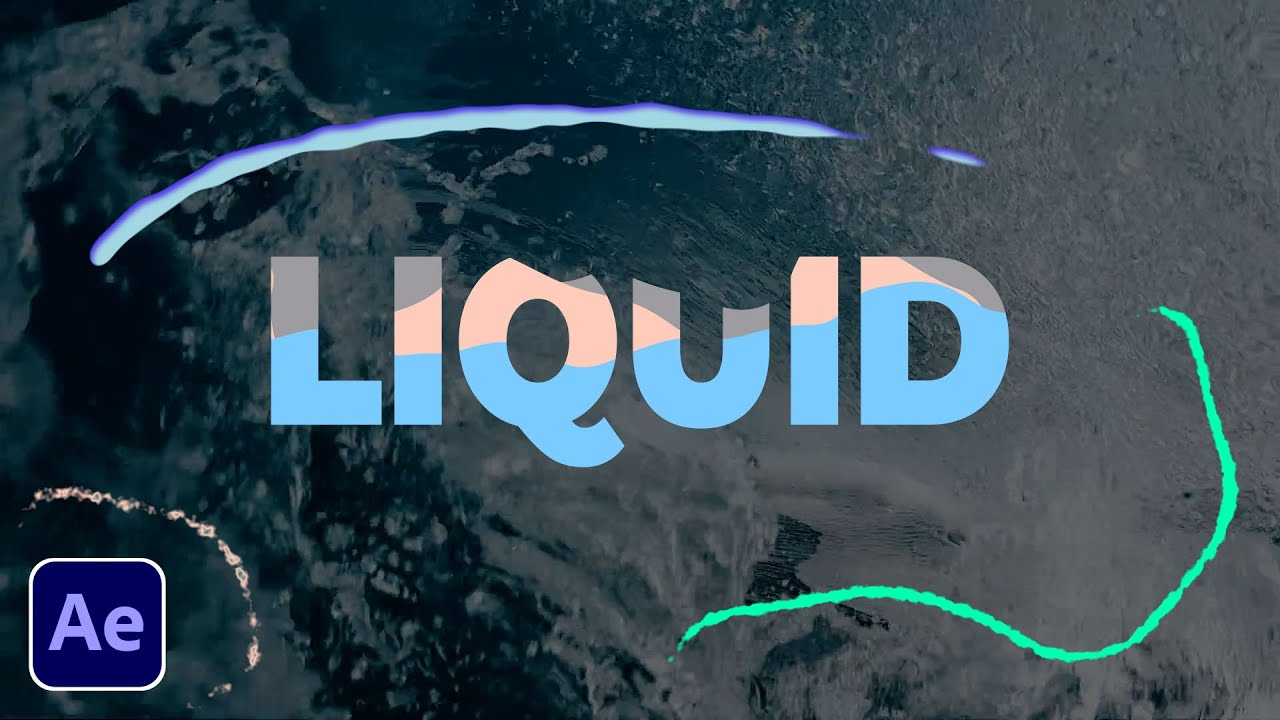 Liquid Animation | Рідинна анімація в After Effects | Уроки українською