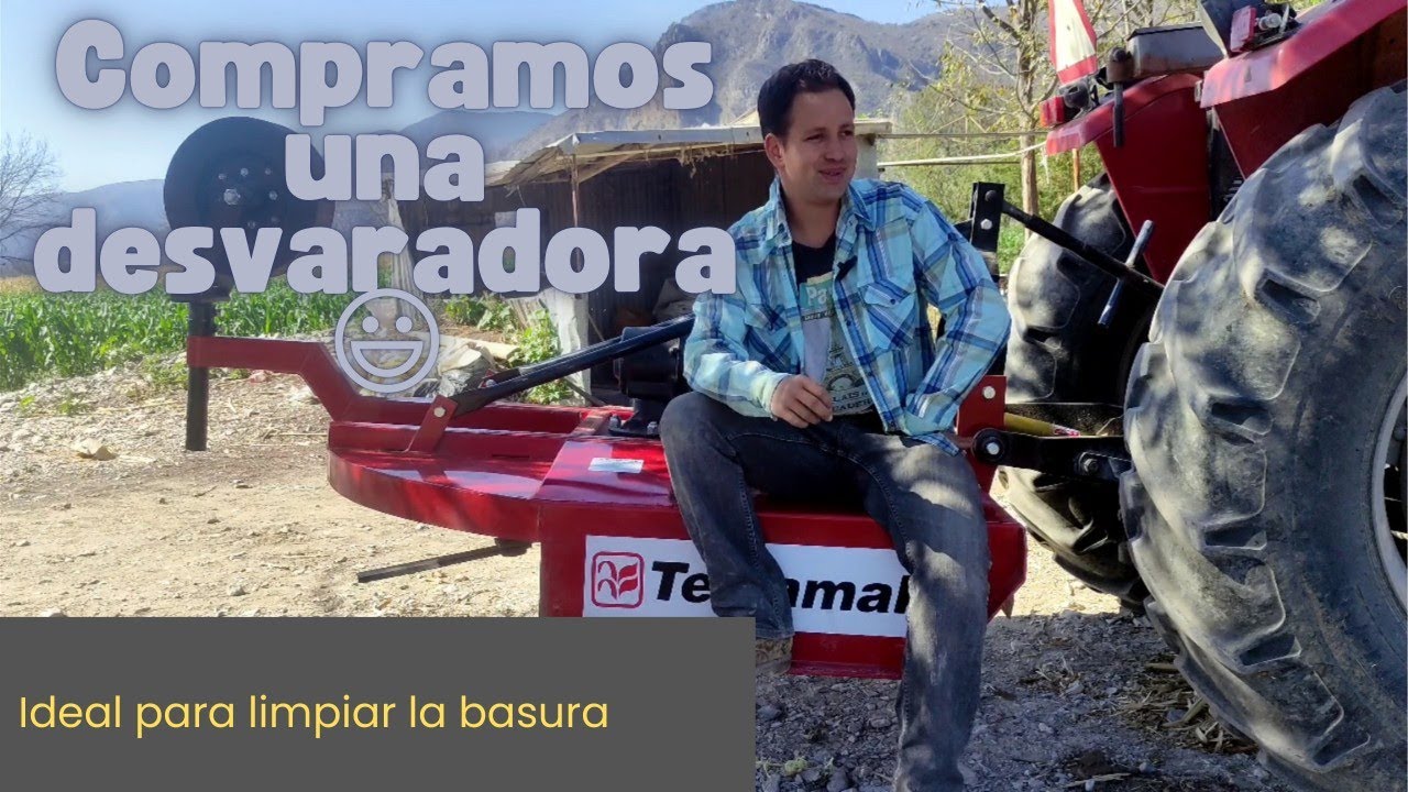 Compramos una desvaradora agricola 😃😃