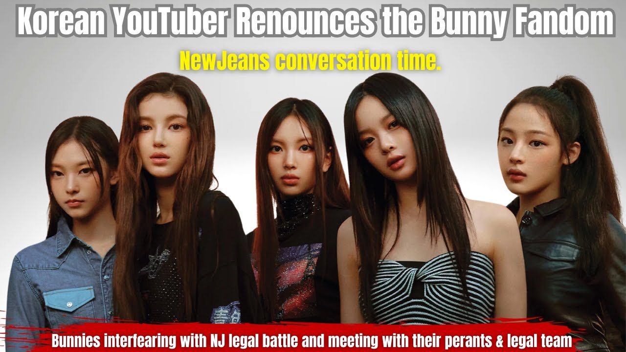 Korean YouTuber renounces the Bunny fandom & Bunnies interfering in legal battle.