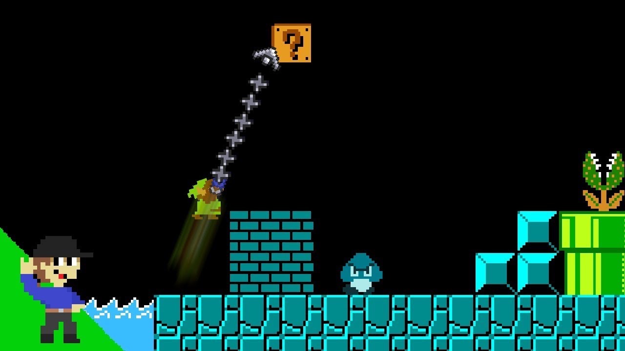 Link would be OP in Super Mario Bros.