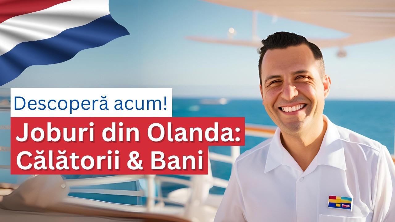 Vrei să CĂLĂTOREȘTI și să câștigi bani? Top 5 joburi în Olanda