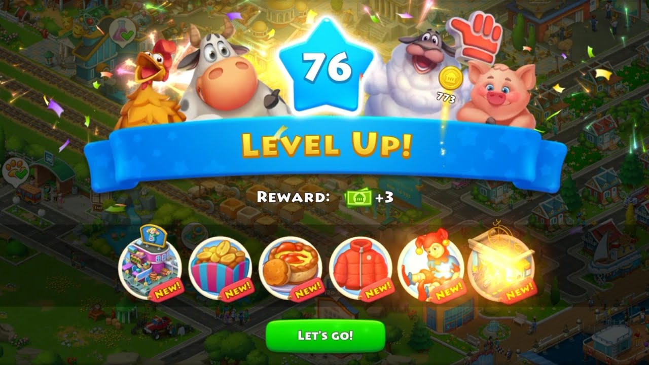 Township LEVEL 76 best design gameplay