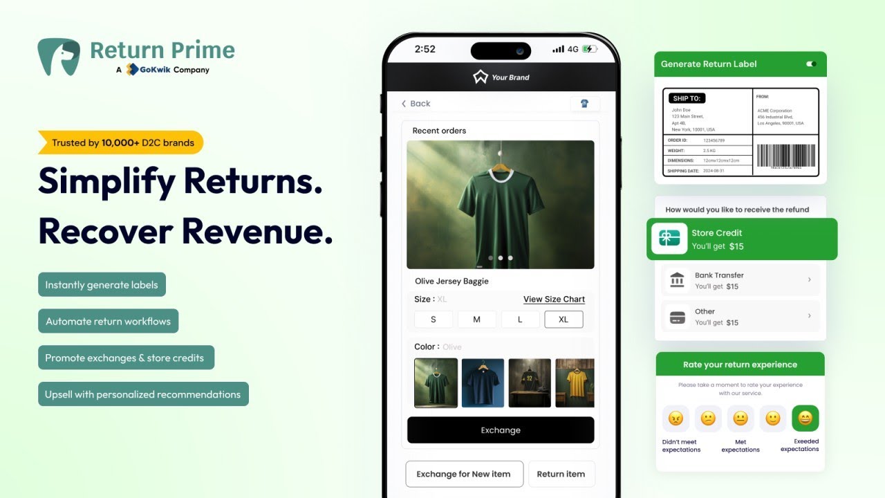 Introducing Return Prime: By GoKwik