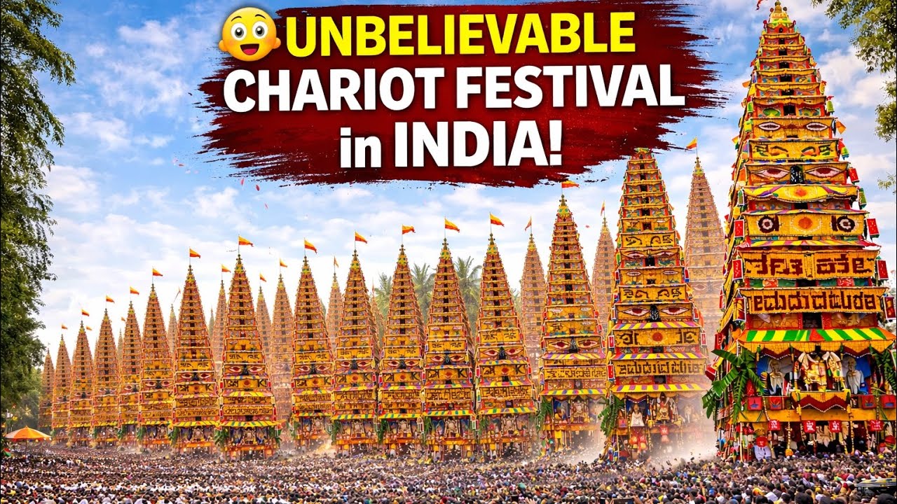 ವಿಶ್ವದ ಅತಿ ಎತ್ತರದ ರಥೋತ್ಸವ ✨|| Huskuru Jatre 2026 |Epic Tallest chariot Pull🧿 ||ಬೆಂಗಳೂರು||Karnataka||