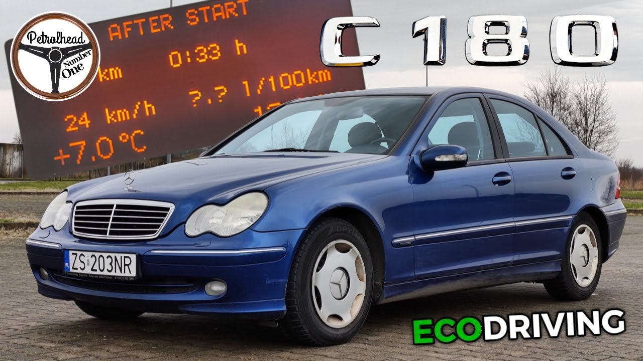 2002 Mercedes C180 W203 | Ile NAJMNIEJ spali w mieście?