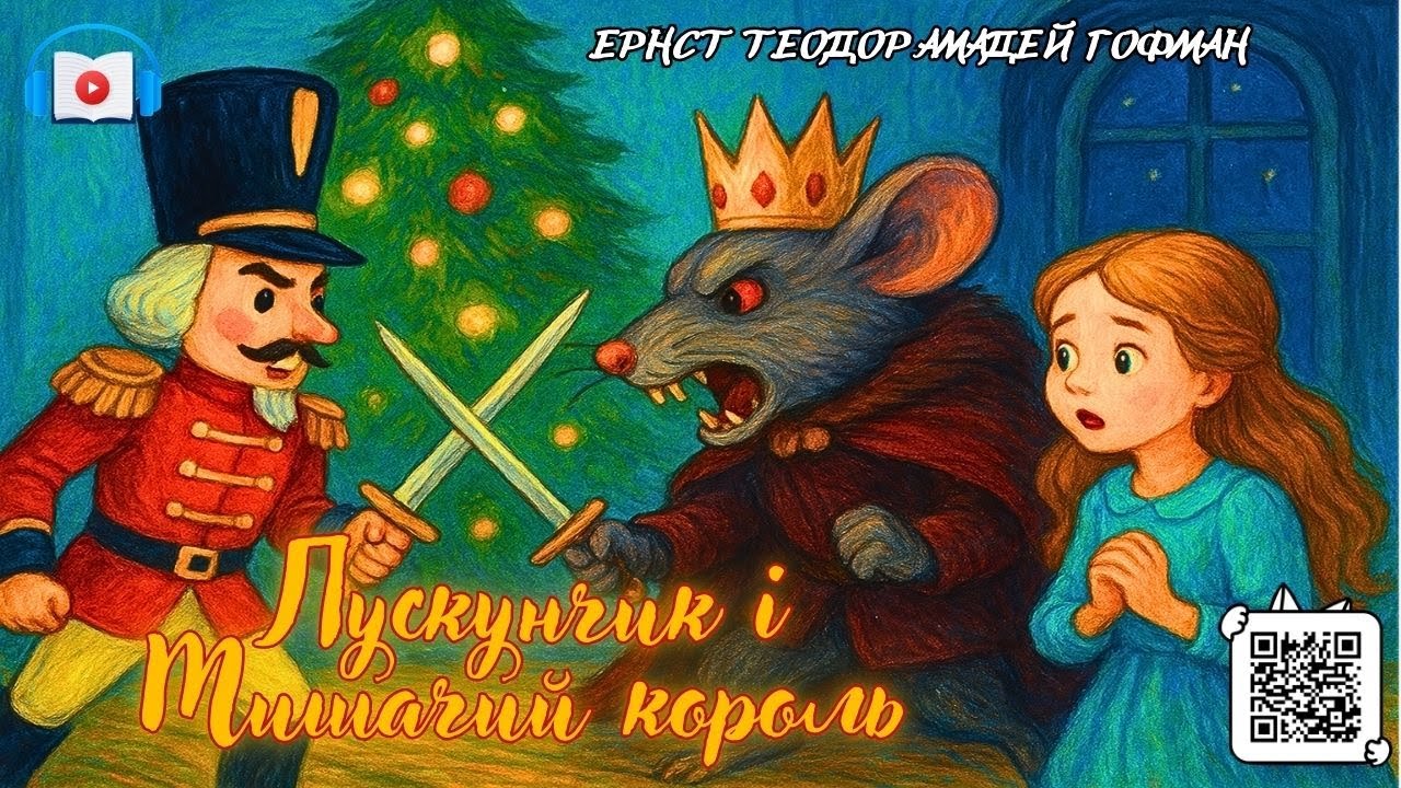 🎧 Лускунчик і мишачий король - Ернст Теодор Амадей Гофман | Аудіокниги українською