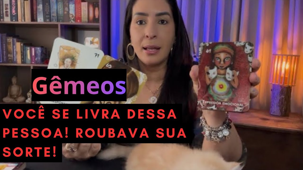 G&Ecirc;MEOS 🔥 VOC&Ecirc; SE LIVRA DESSA PESSOA! ESSA PESSOA ROUBAVA SUA SORTE! #tarot #taro #signos 