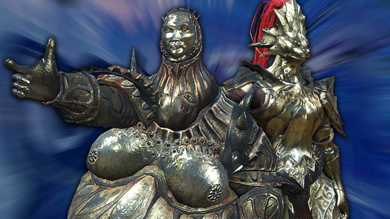 Dark Souls Remastered Seamless Co-Op but we're Ornstien and Smough