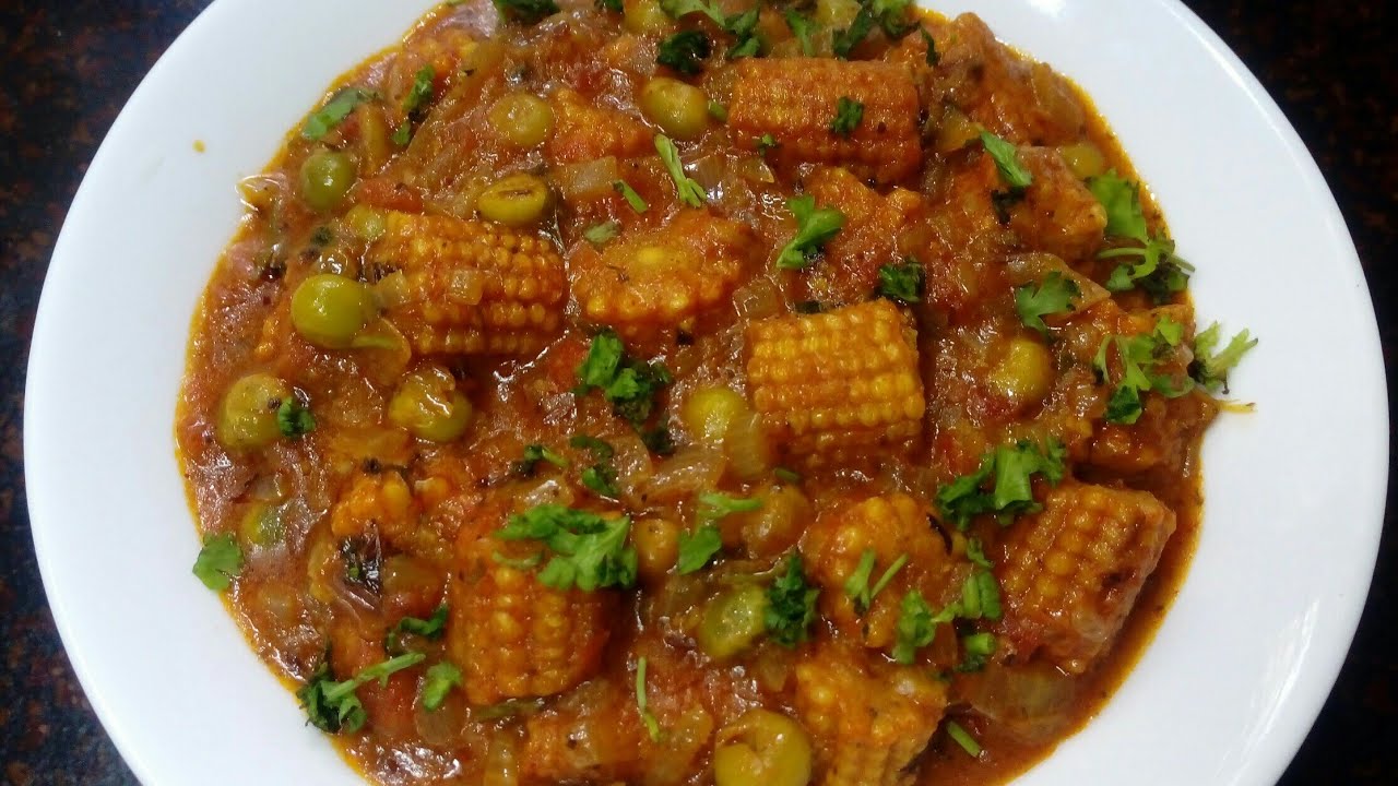 Baby corn  Masala recipe | #Babycorn | Restaurant style Baby corn gravy | Baby corn curry | Sidedish