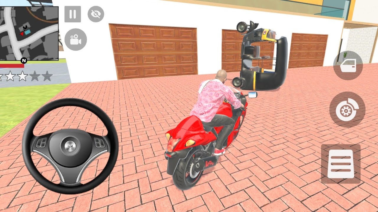 indian Theft Auto🛺 Simulator😱Franklin3️⃣ Modified Thar😈 Purchase in Indian Showroom bike🤑 Game🎮