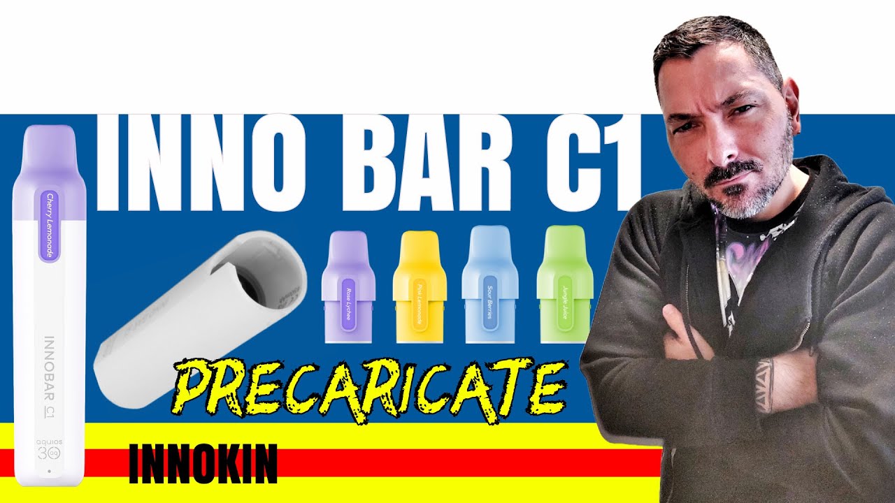 POD MOD con POD Precaricate Usa e Getta - INNO BAR C1 di Innokin