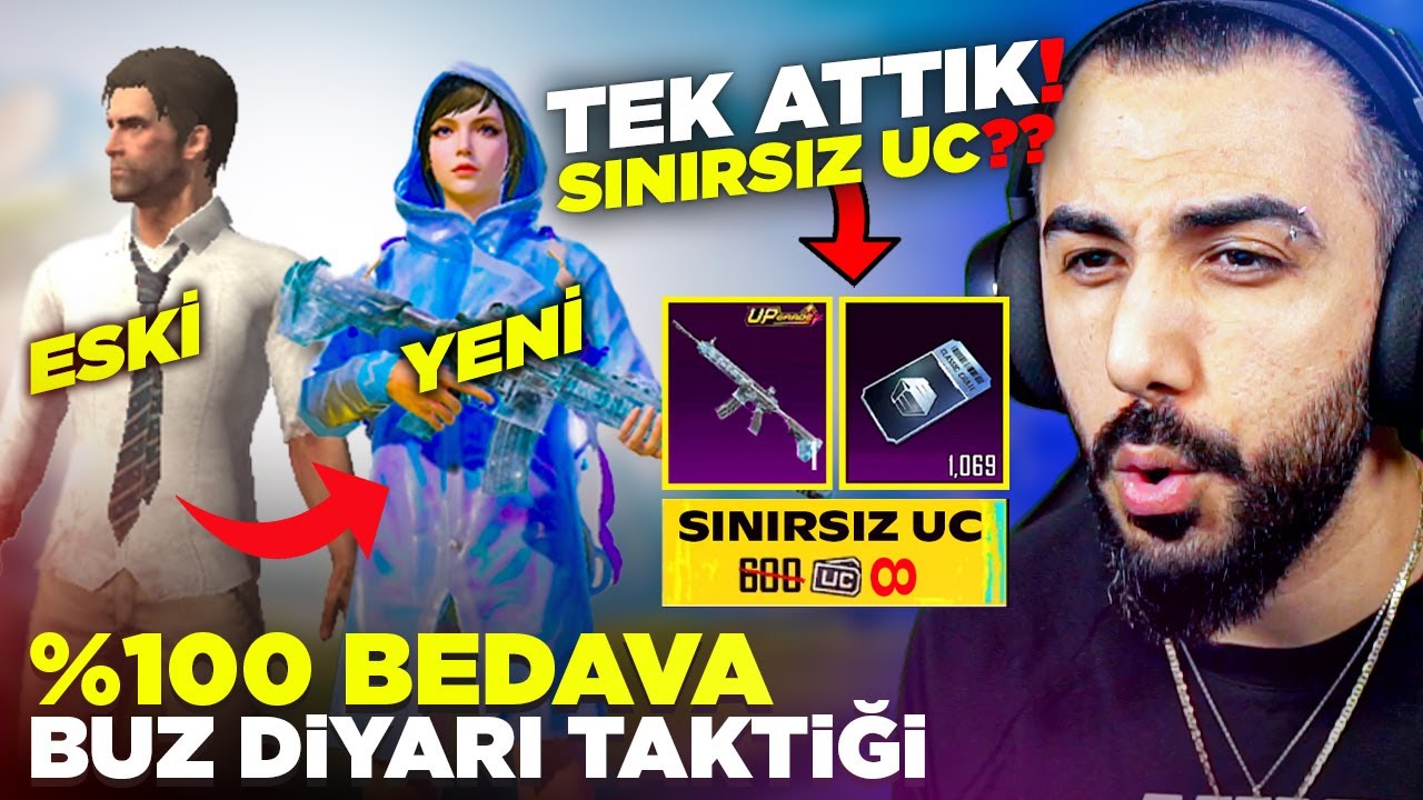 BEDAVA BUZ DİYARI ÇIKARMA TAKTİĞİ!! 😱 (%100 ÇALIŞIYOR!) İZLEYİCİME BÜYÜK SÜRPRİZ! | PUBG MOBILE