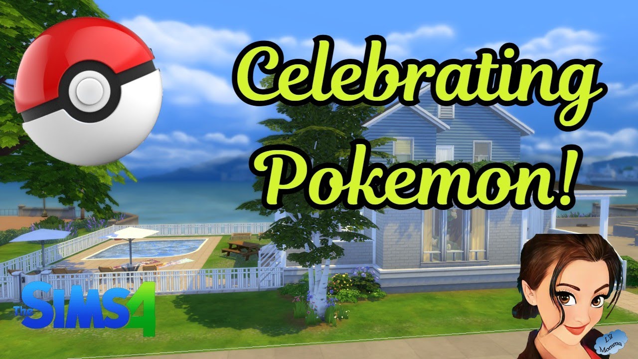 My FIRST EVER Pokemon Day Build! | Sims 4 | Daily Holidays