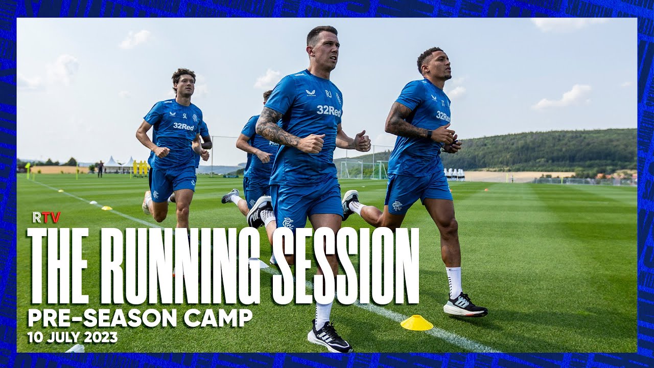GERS IN GERMANY | The Running Session | 10 July 2023
