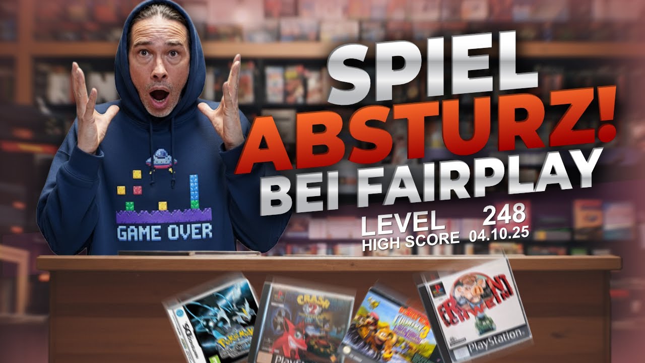 Fair Play Hamm ❤️ DER ABSTURZ war nicht geplant... 😬  Retro Games & More