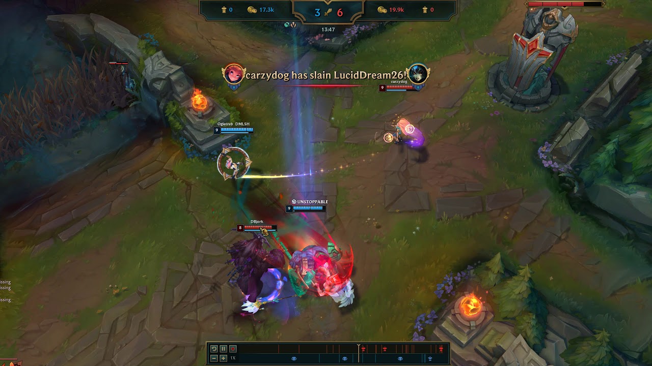 League of Legends Zoe vs Nami