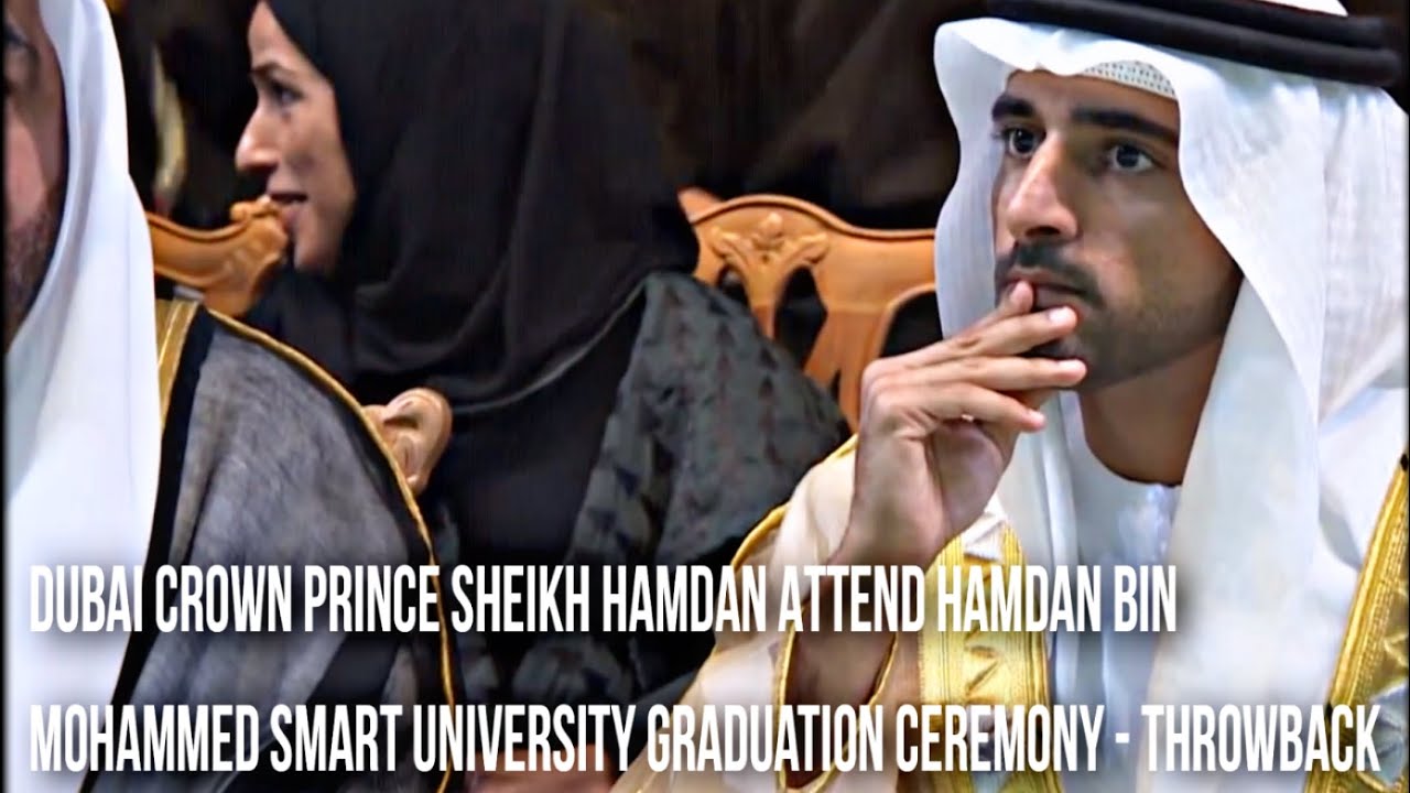 Sheikh Hamdan Fazza Attend Hamdan Bin Mohammed Smart University Graduation Ceremony Throwback