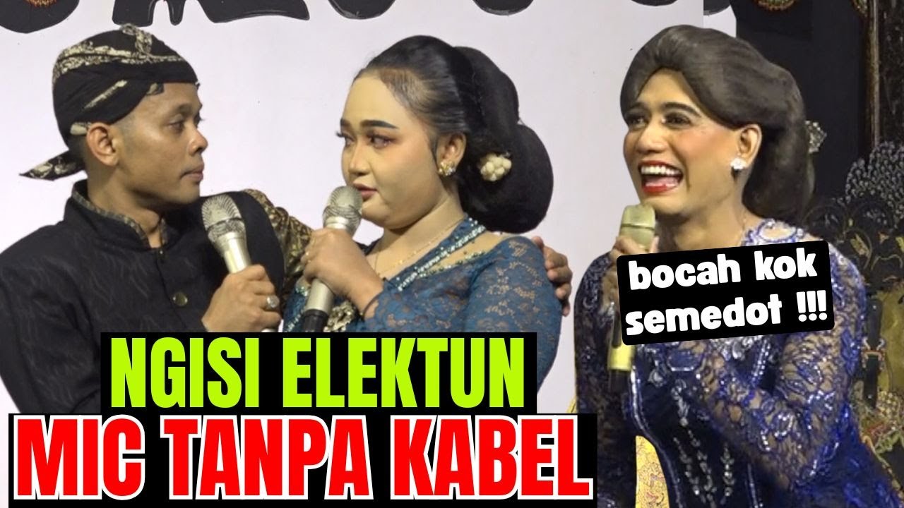 Cak Percil Cs Lucu BAnget !! Litiana Dadakan dadi Artis Elektun - Tulungagung