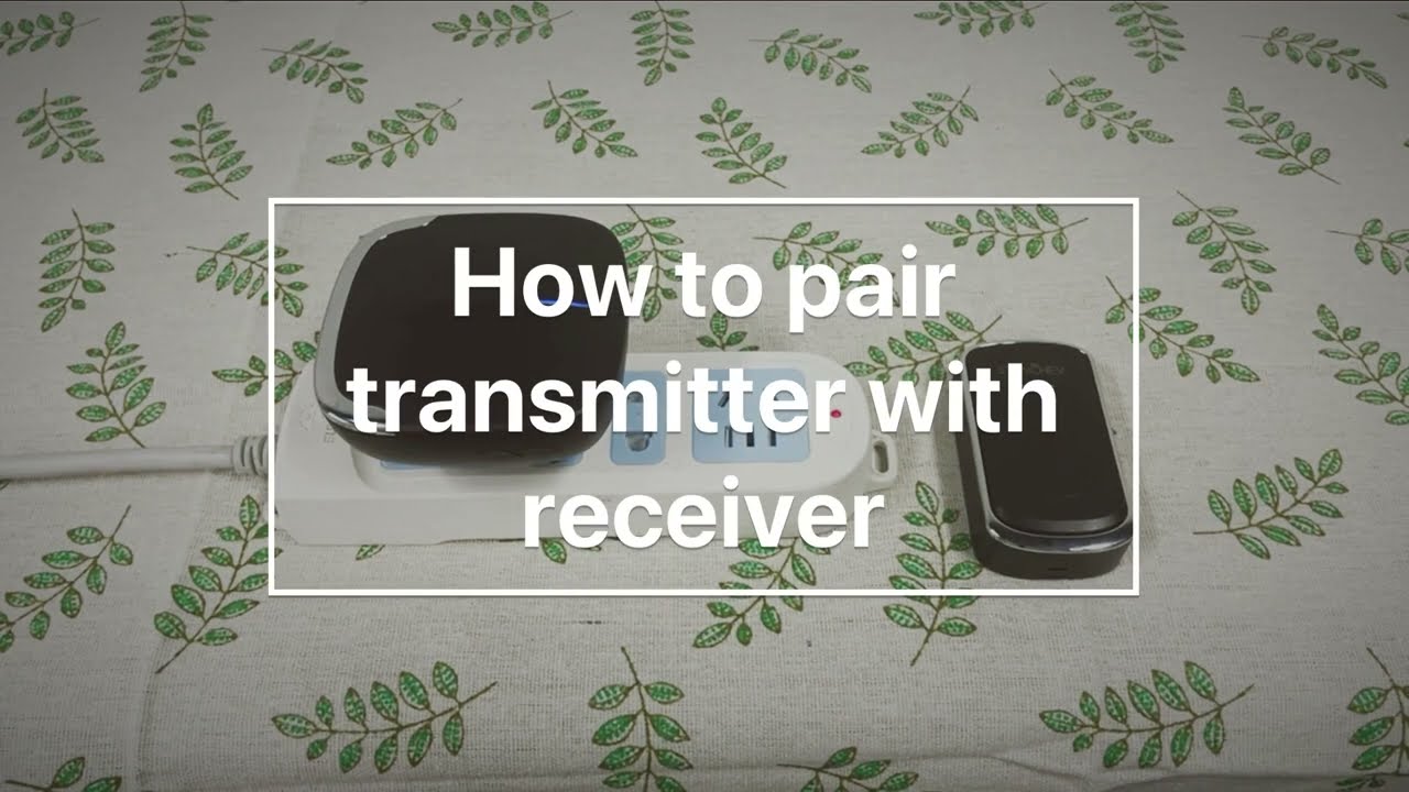 how to pair Stanchev A909 A101 B116 B209 transmitter and receiver