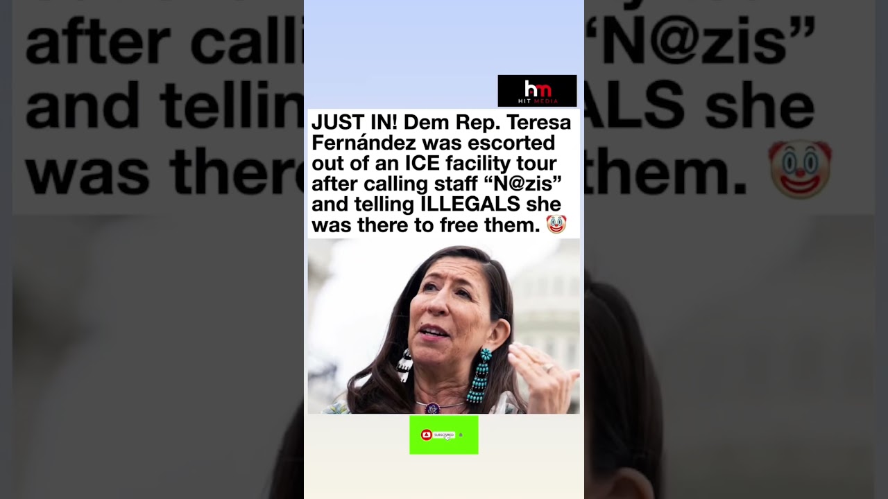 JUST IN: Rep. Teresa Fern&aacute;ndez Escorted Out of ICE Facility?! (Viral Claim Breakdown) #shorts