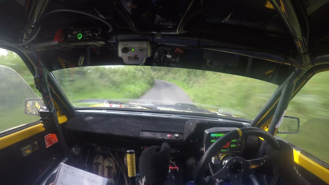 Aaron McIntyre & Paul McPhillips - ALMC Stages Rally - Stage 9