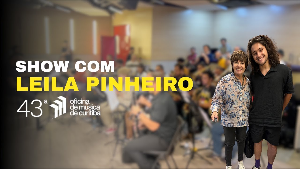 Tocando com Leila Pinheiro | Show com orquestra no Teatro Guaíra