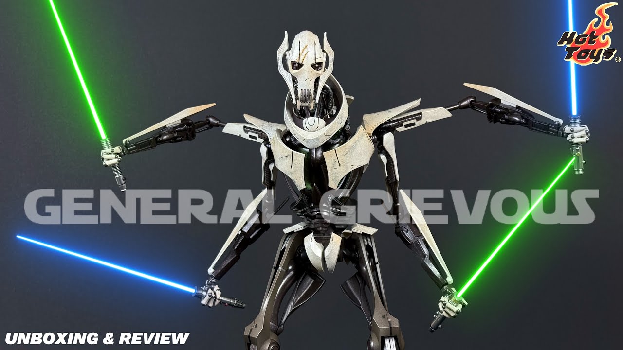 Hot Toys General Grievous mms760 Unboxing & Review