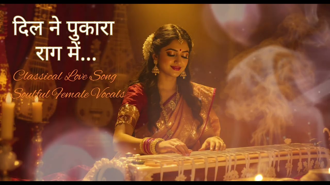Heart Touching Hindi Classical Love Song | Dil Ne Pukara Raag Mein | Raag Yaman | Female Singer