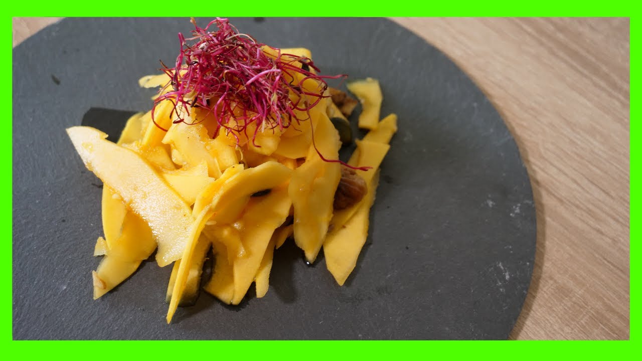 Raw pumpkin salad by MakeItKitchen