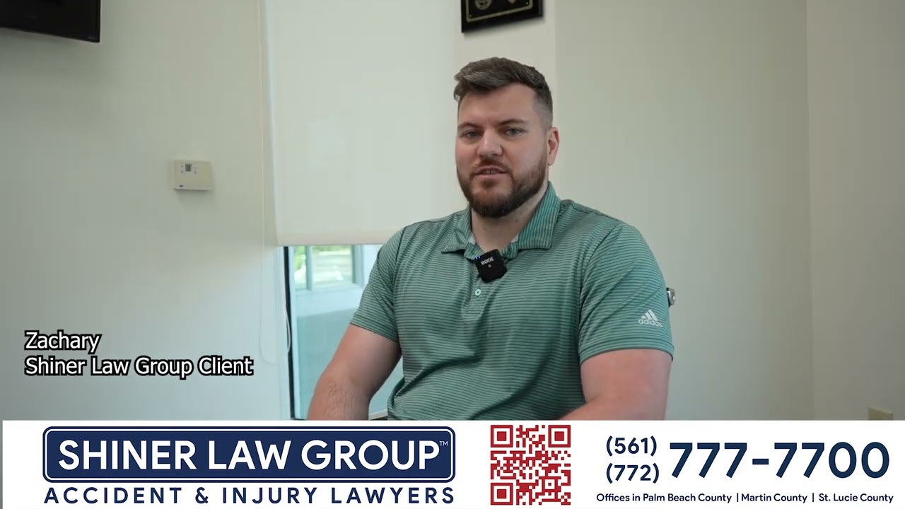 10/10 Injury Lawyer Review from Zachary | Shiner Law Group Testimonial
