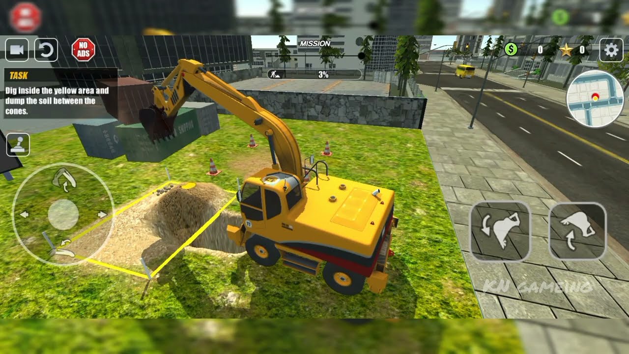 New contraction work start। Part 1। New JCB।  