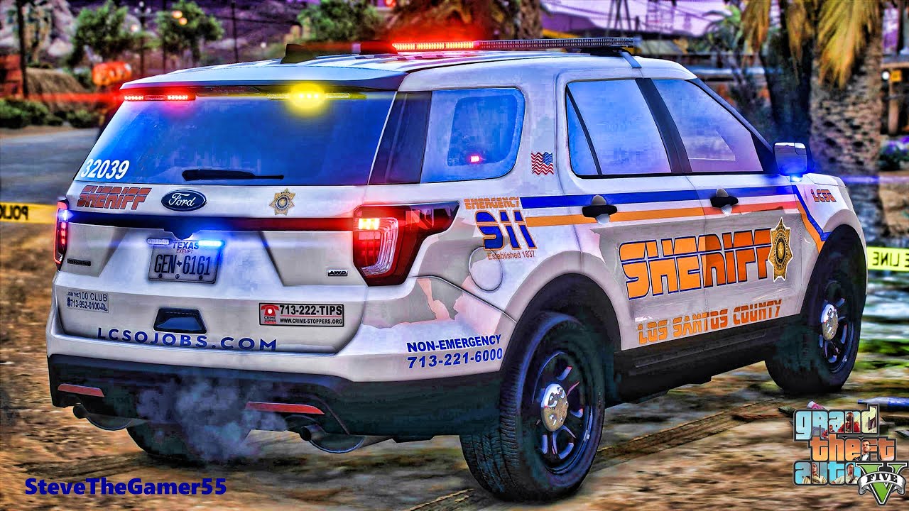 Sheriff Patrol|| GTA 5 Mod Lspdfr|| #lspdfr #stevethegamer55