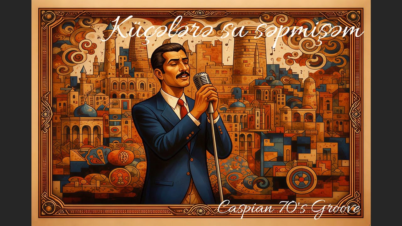 Küçələrə su səpmişəm | Caspian 70's Groove | AI sounds