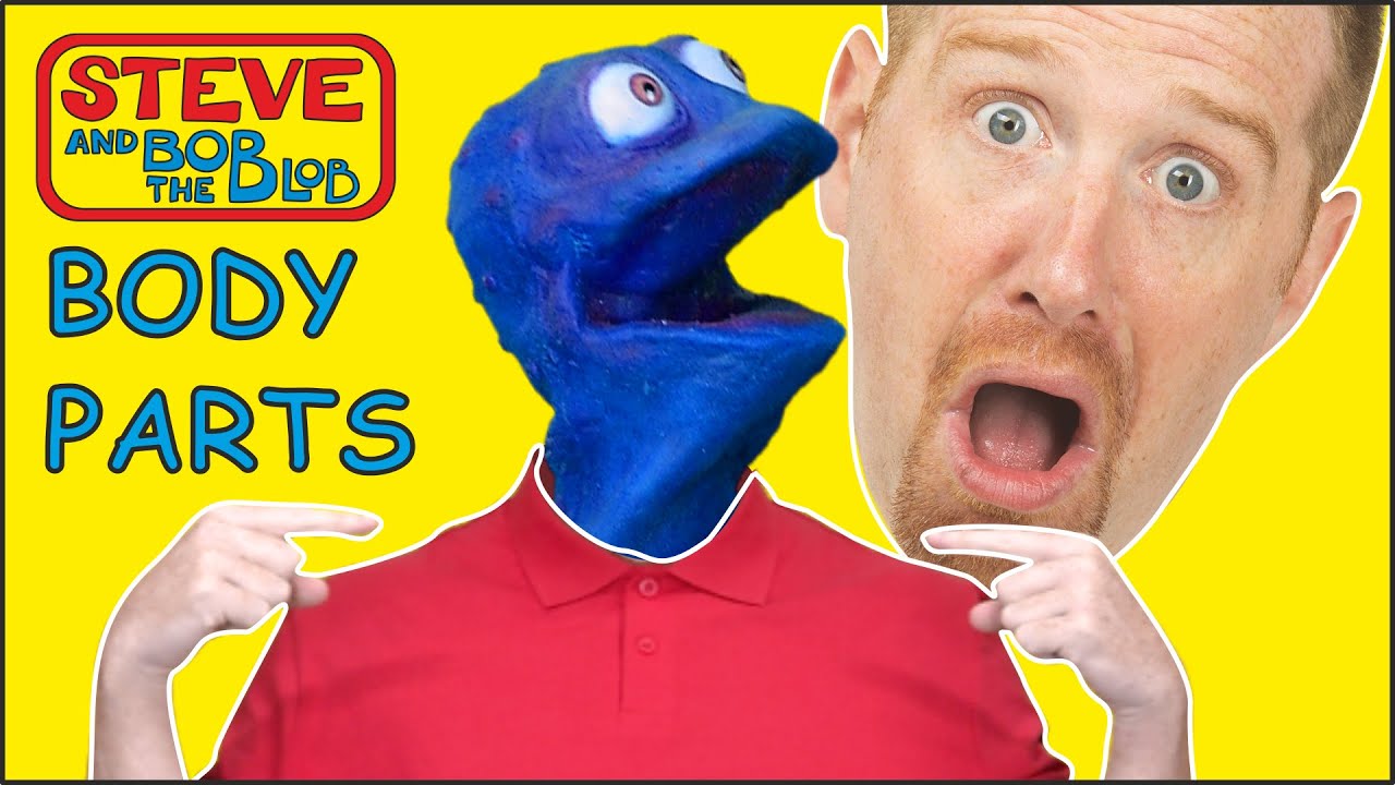 Body Parts for Kids from Bob the Blob | Free English Speaking Wow