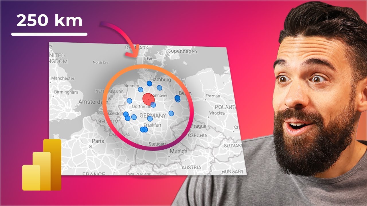 A Game-Changer for Map Visuals in Power BI | Distance Filtering