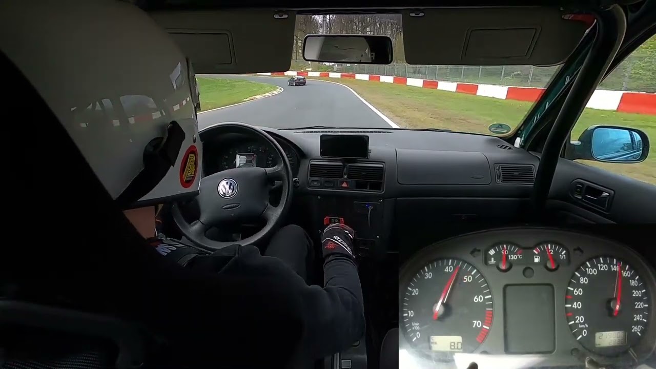 Golf 4 1.8T neue Bestzeit (8:11min) und BMW E36 328i Trackday Nordschleife