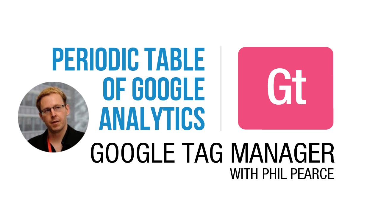 Jeffalytics' Periodic Table of Google Analytics - Data | Google Tag Manager