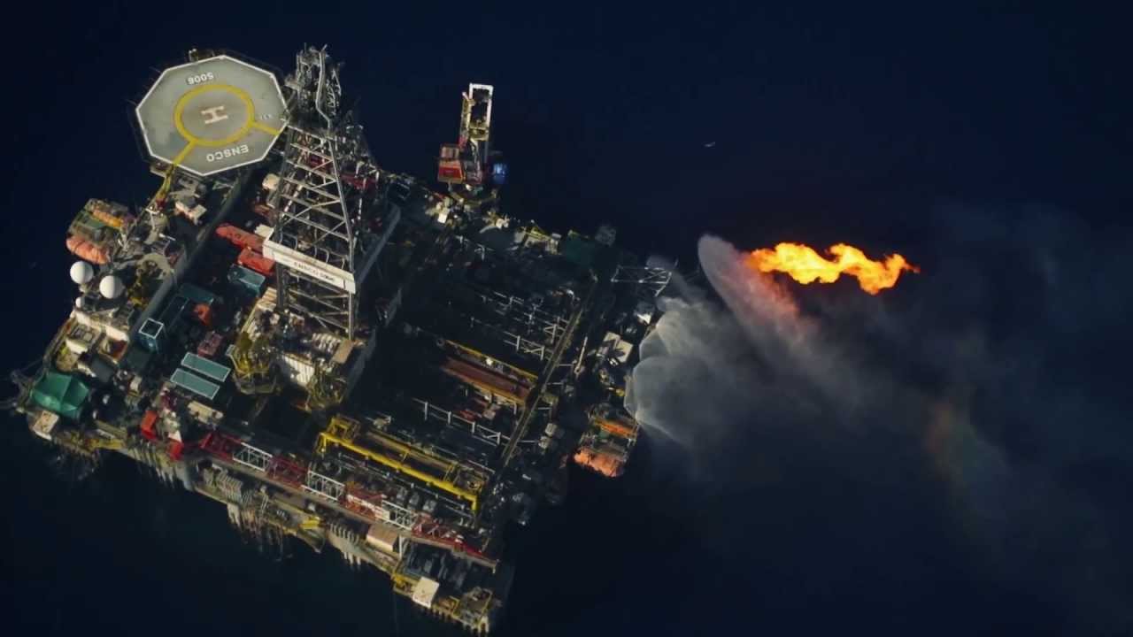Drill Stem Test at Cyprus Block 12.  HD1080p