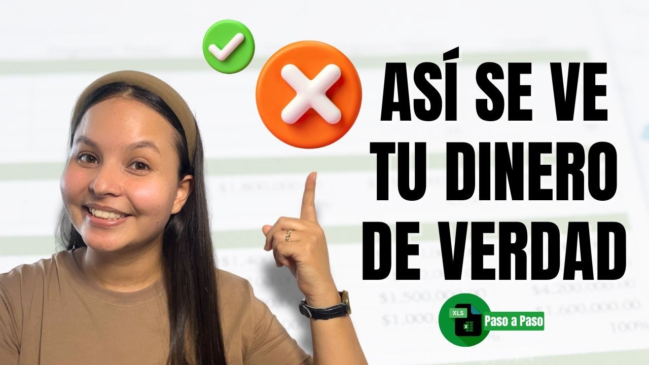 Así se ve tu dinero cuando haces tu balance financiero personal (Excel paso a paso) I 18