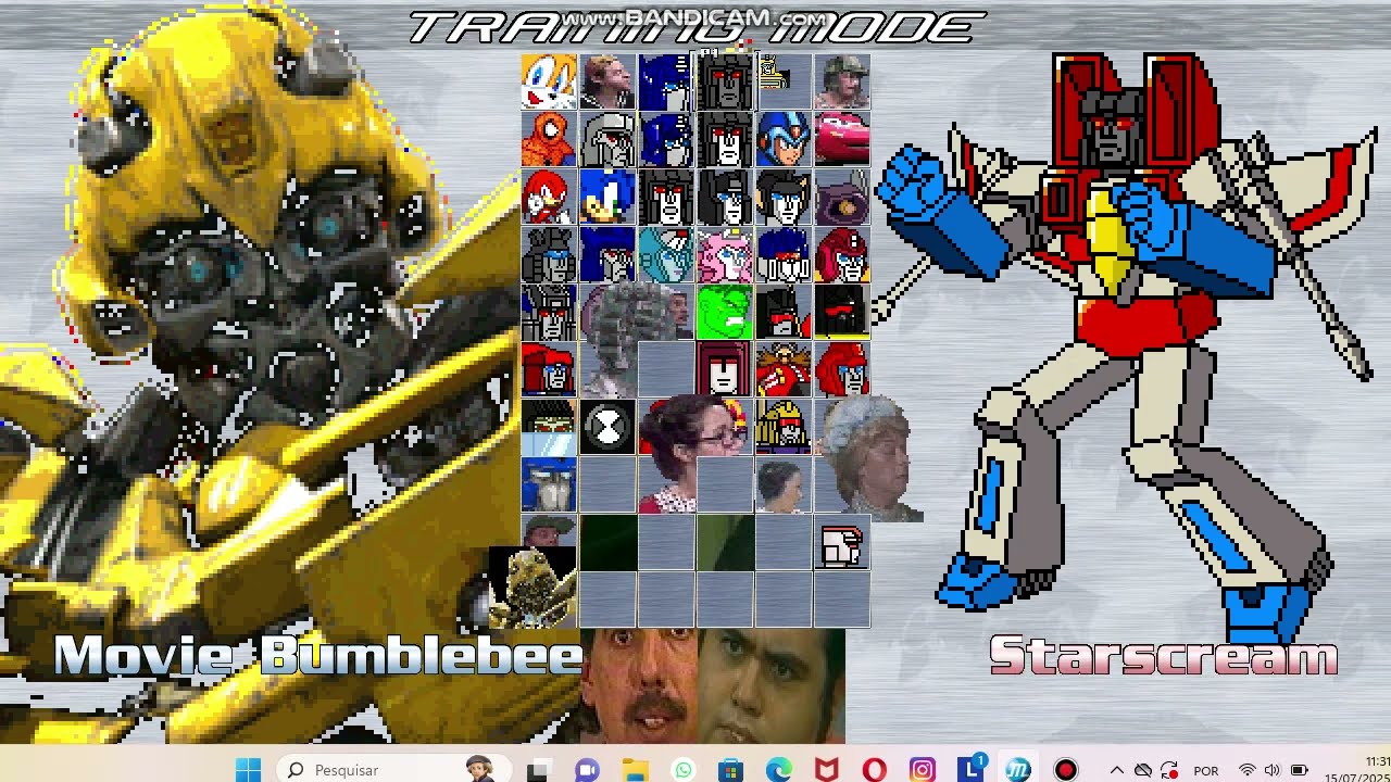 Movie Bumblebee Update in MUGEN