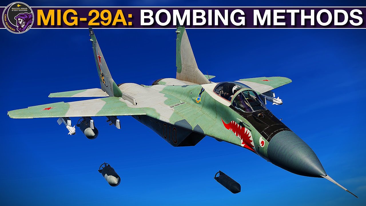 Миг-29А Fulcrum: Бомбы (методы CCIP, CCIP P/Des, CCRP и TOSS) | DCS